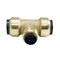 Apollo 3/4 in. x 3/4 in. x 1/2 in. Brass Push-to-Connect Reducer Tee FSBT343412 - alternate 6